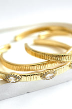 Altın Kaplama Zarif Taşlı Bileklik