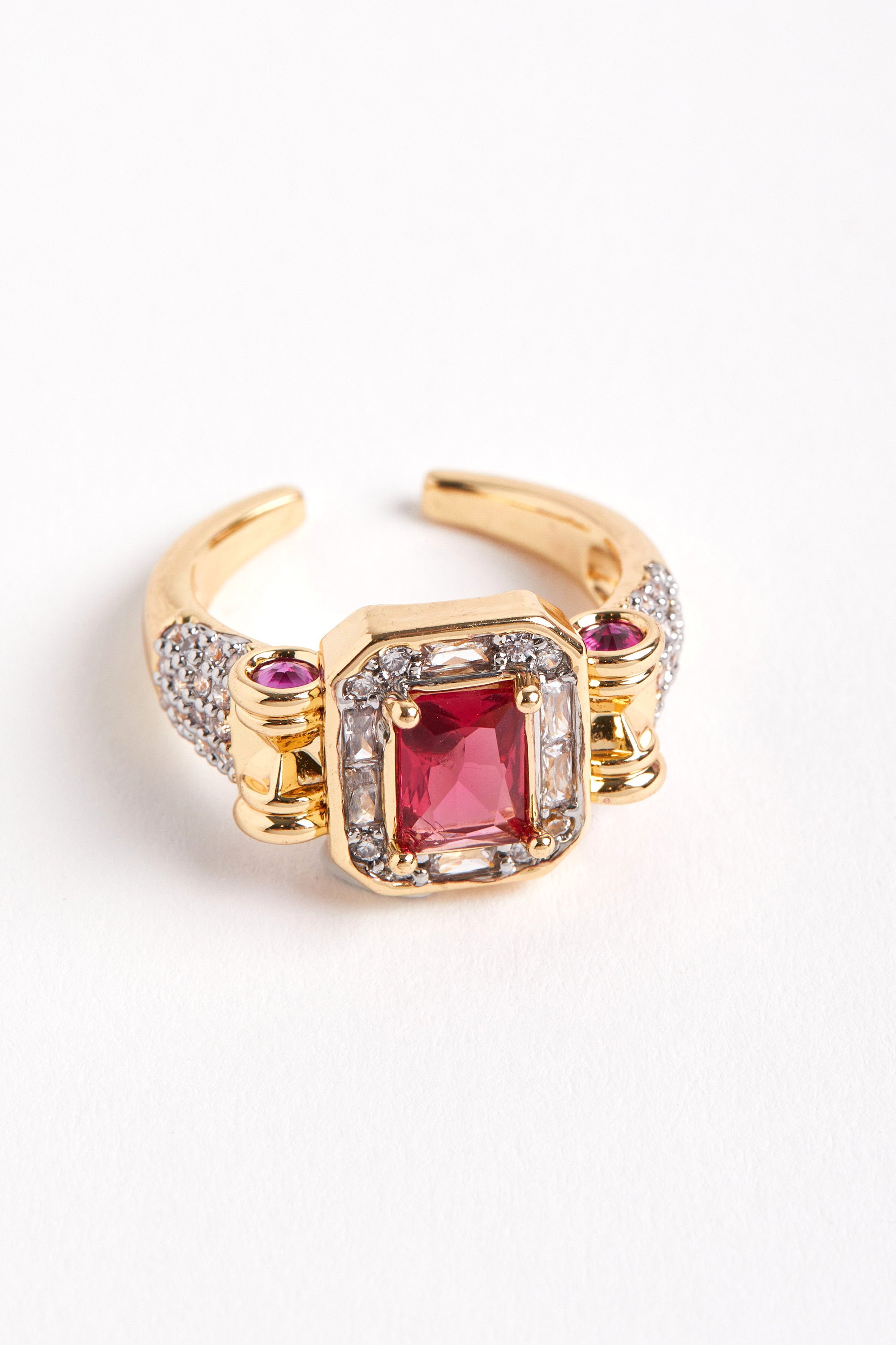 Gold Plated Mira Ring 