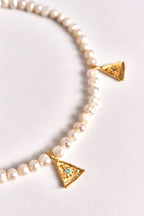 Gerçek İnci Muna Kolye