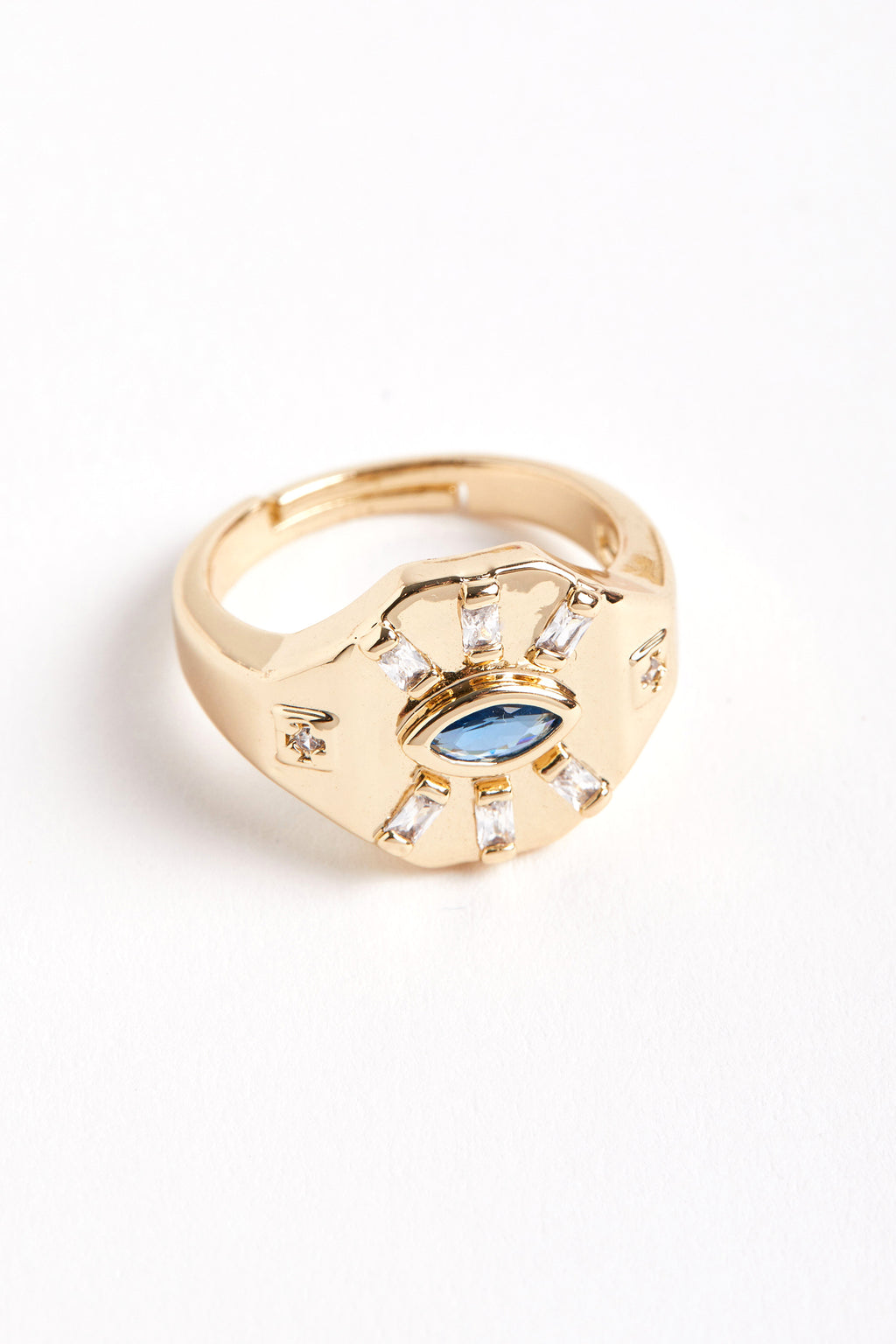 Rhodium Plated Luxury Ring