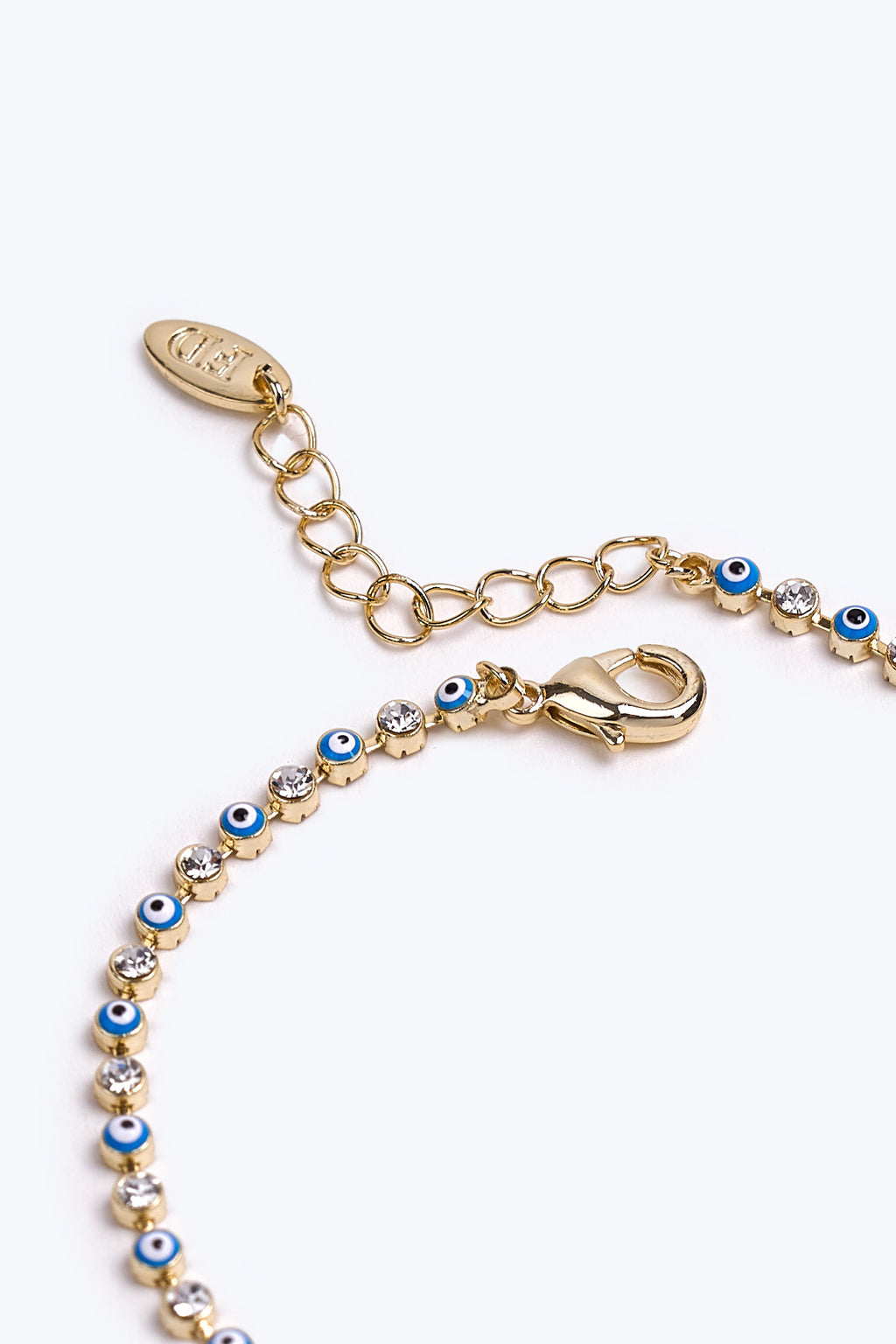 Altın Kaplama Taşlı Boncuklu Bileklik