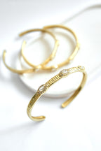 Altın Kaplama Zarif Taşlı Bileklik