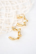 Altın Kaplama Fine Küpe