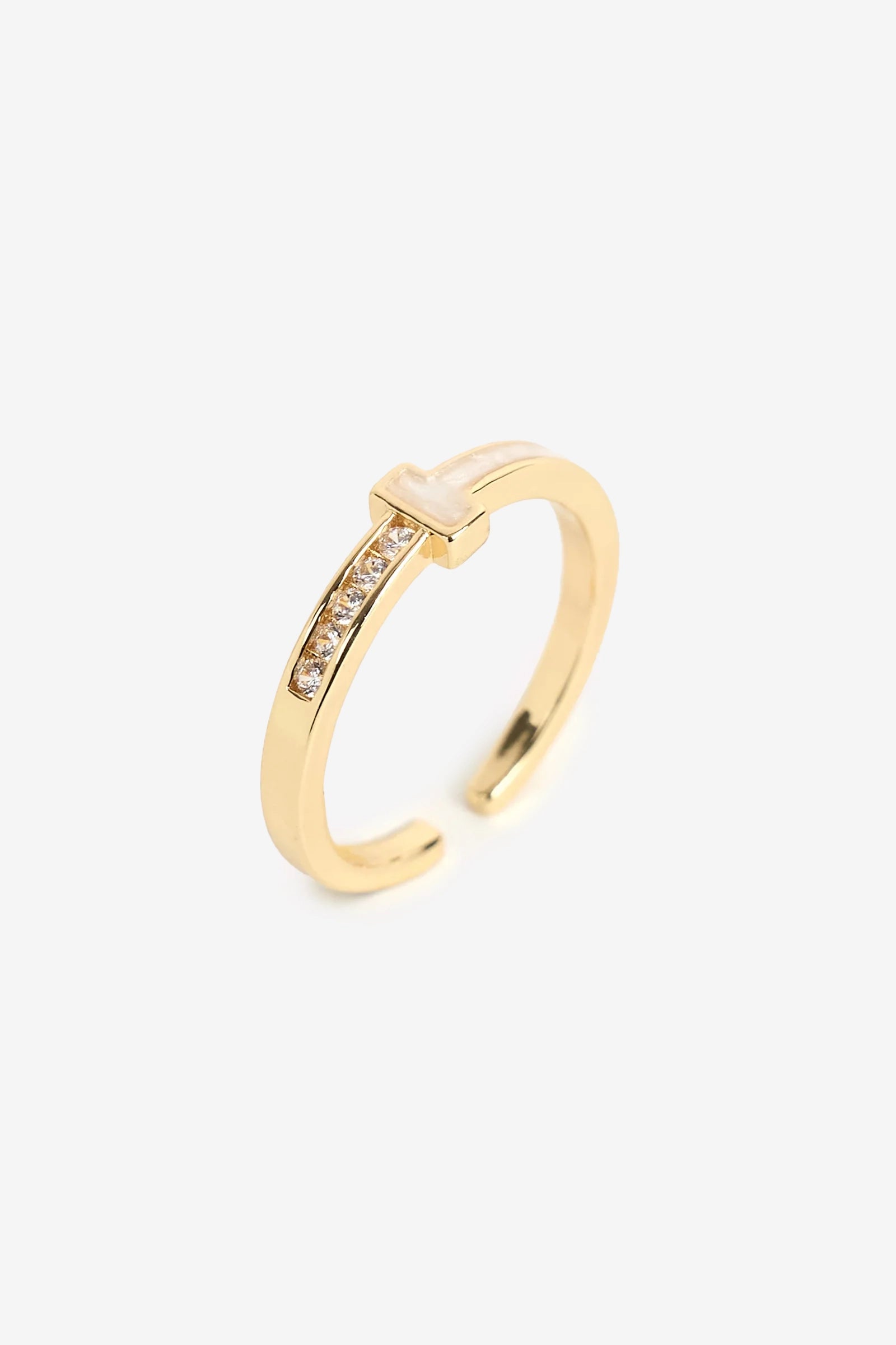 Altın Kaplama Zarif Yüzük