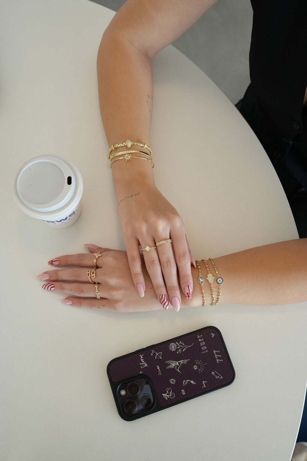 14K Altın Kaplama Liora Bileklik