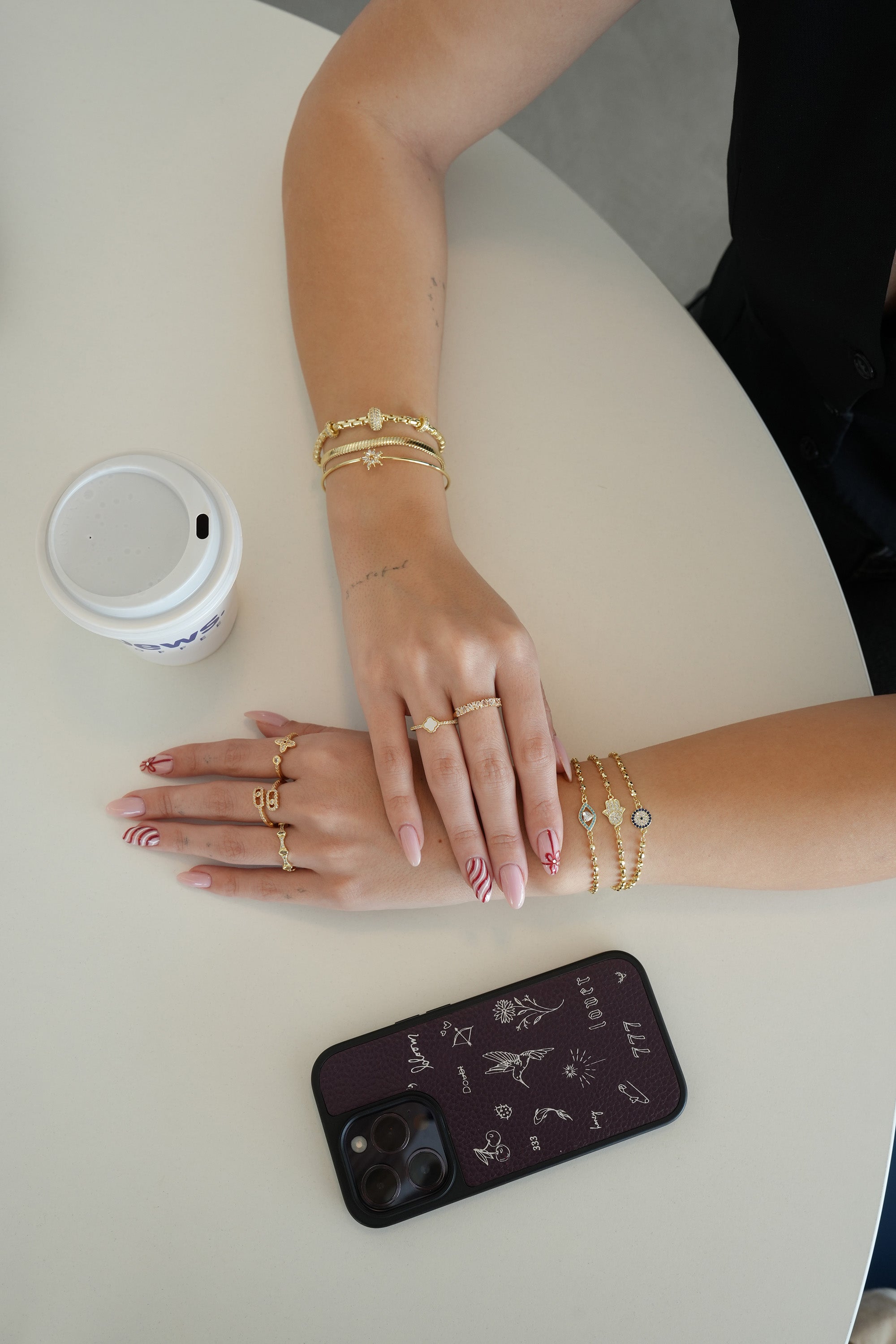 14K Altın Kaplama Liora Bileklik