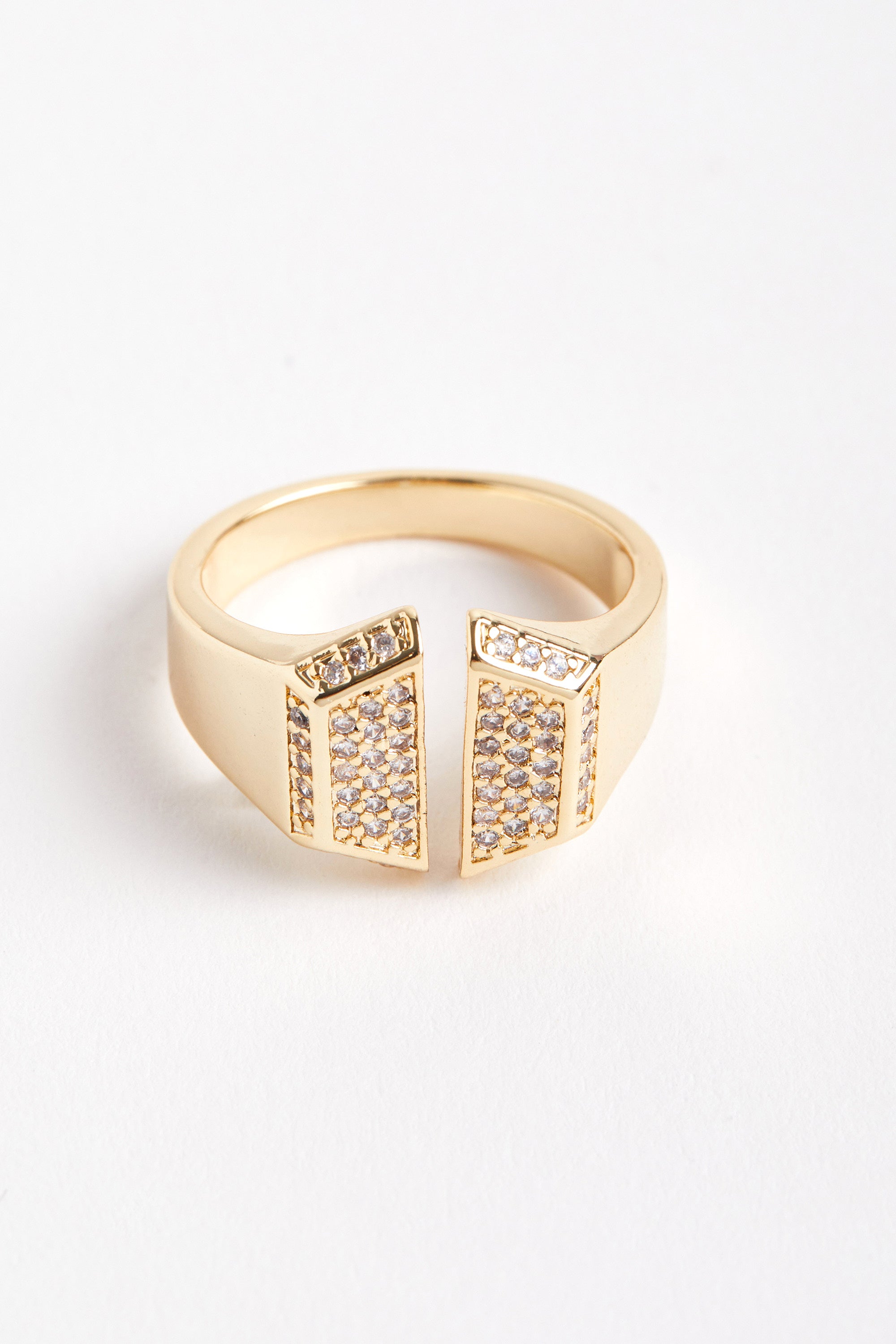 Gold Plated Knight Ring 