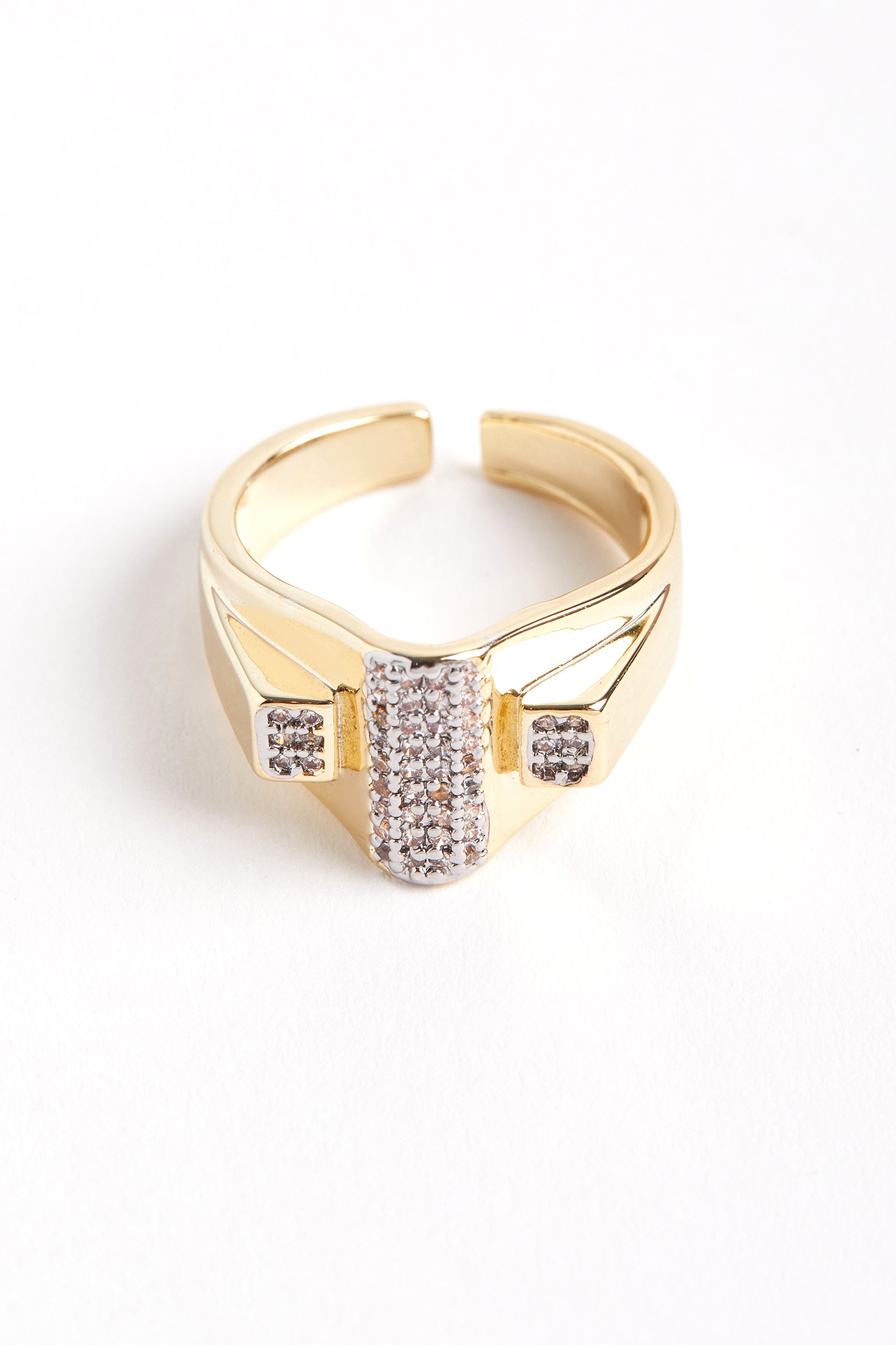 Gold Plated Eléa Ring