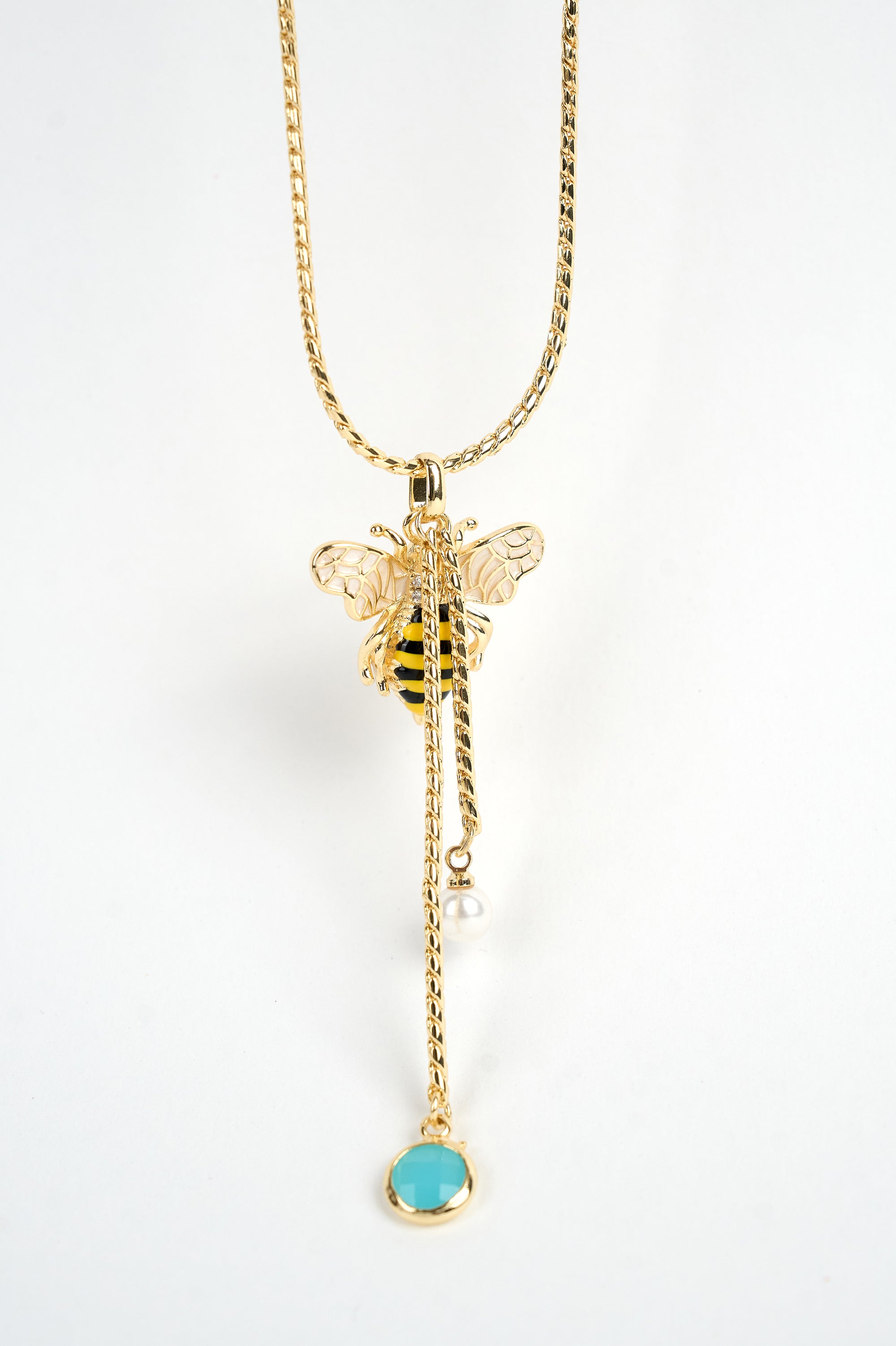 Altın Kaplama Tasarım Balva Kolye