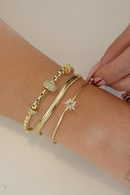 14K Altın Kaplama Soli Bileklik