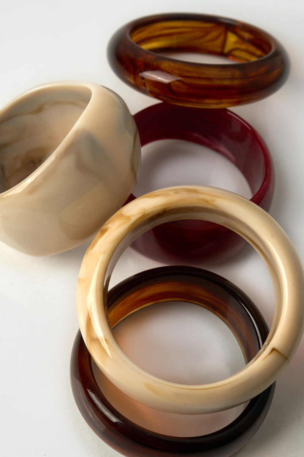 Reçine Bileklik Bej