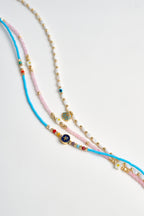 Üçlü Boncuk Kolye