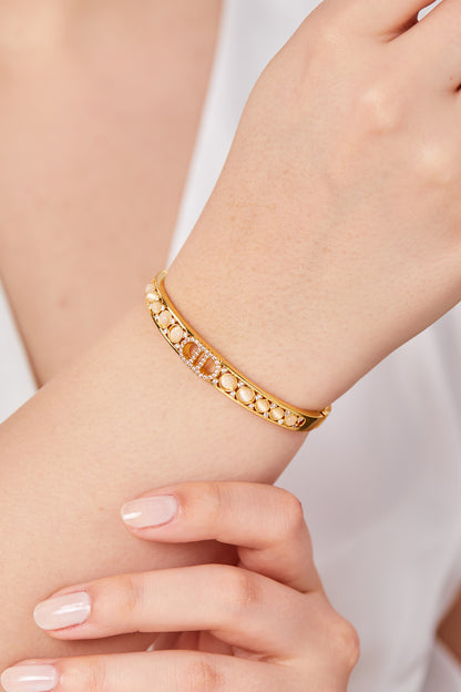 22K Altın Kaplama DD Kelepçe Gold