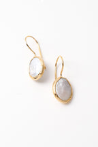 Altın Kaplama Özel Seri Gerçek İnci Juno Küpe