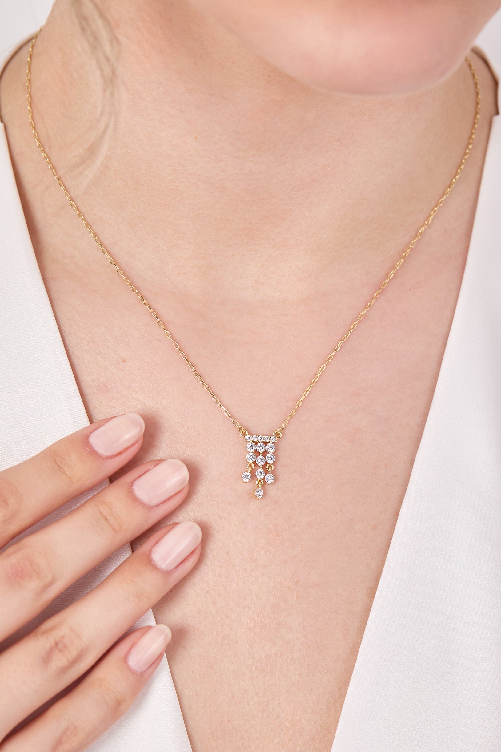 Xuping Diamond Necklace