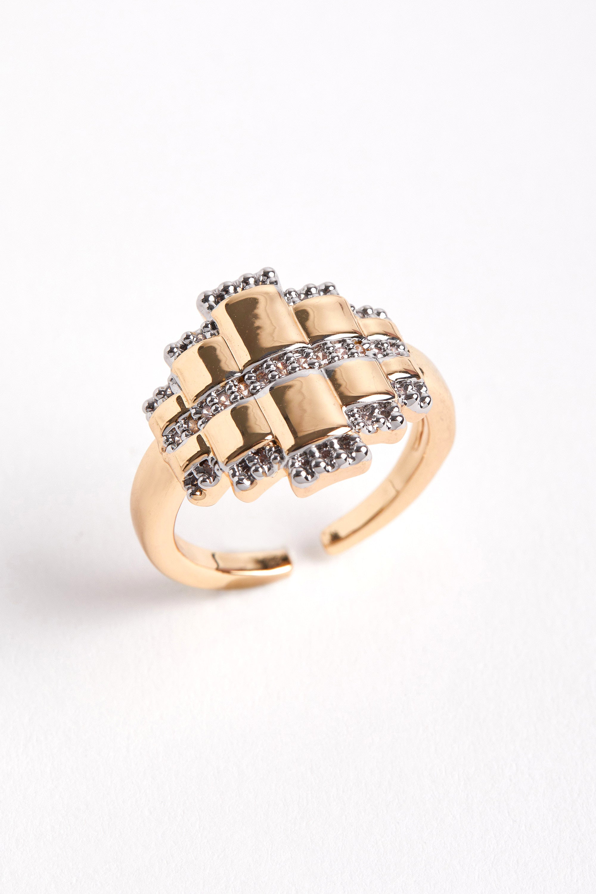 14K Gold Plated Venus Ring