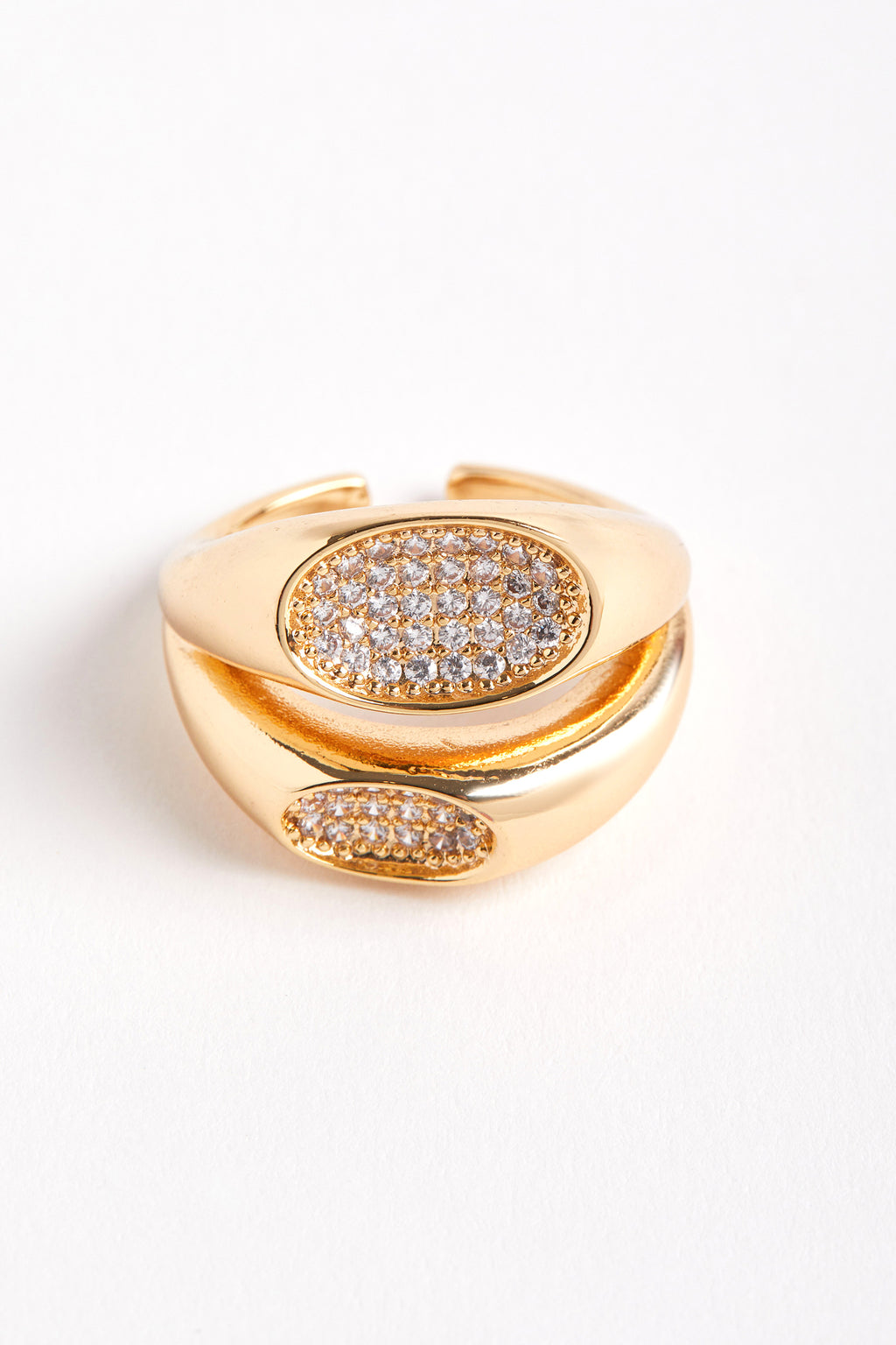 Rhodium Plated Magic Ring Gold