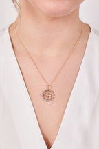 Xuping Zirkon Taşlı Alaycı Kuş Kolye