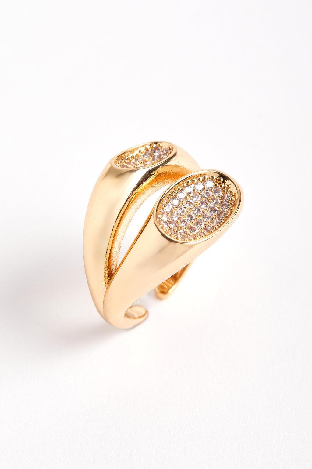 Rhodium Plated Magic Ring Gold
