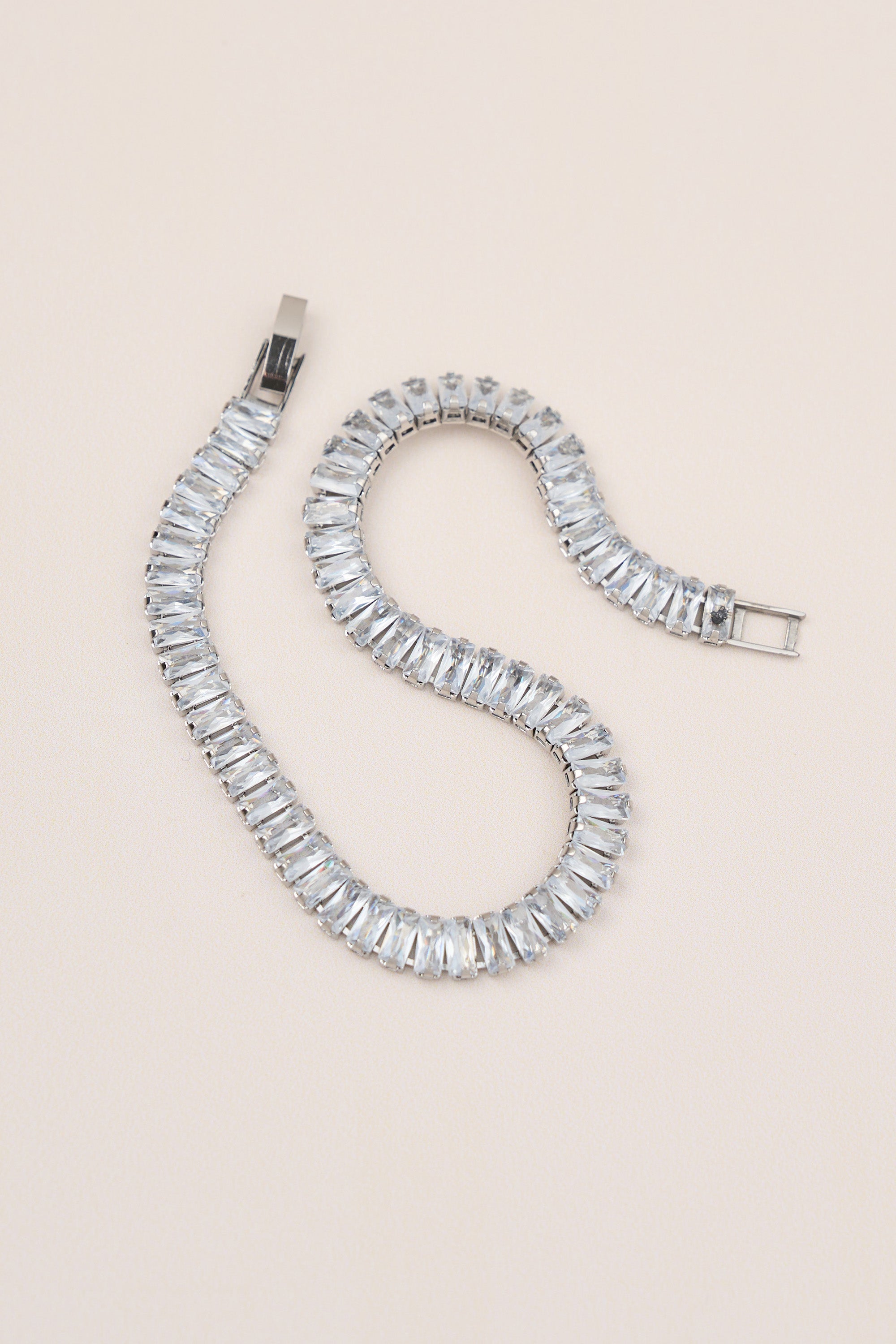Steel Stone Bracelet