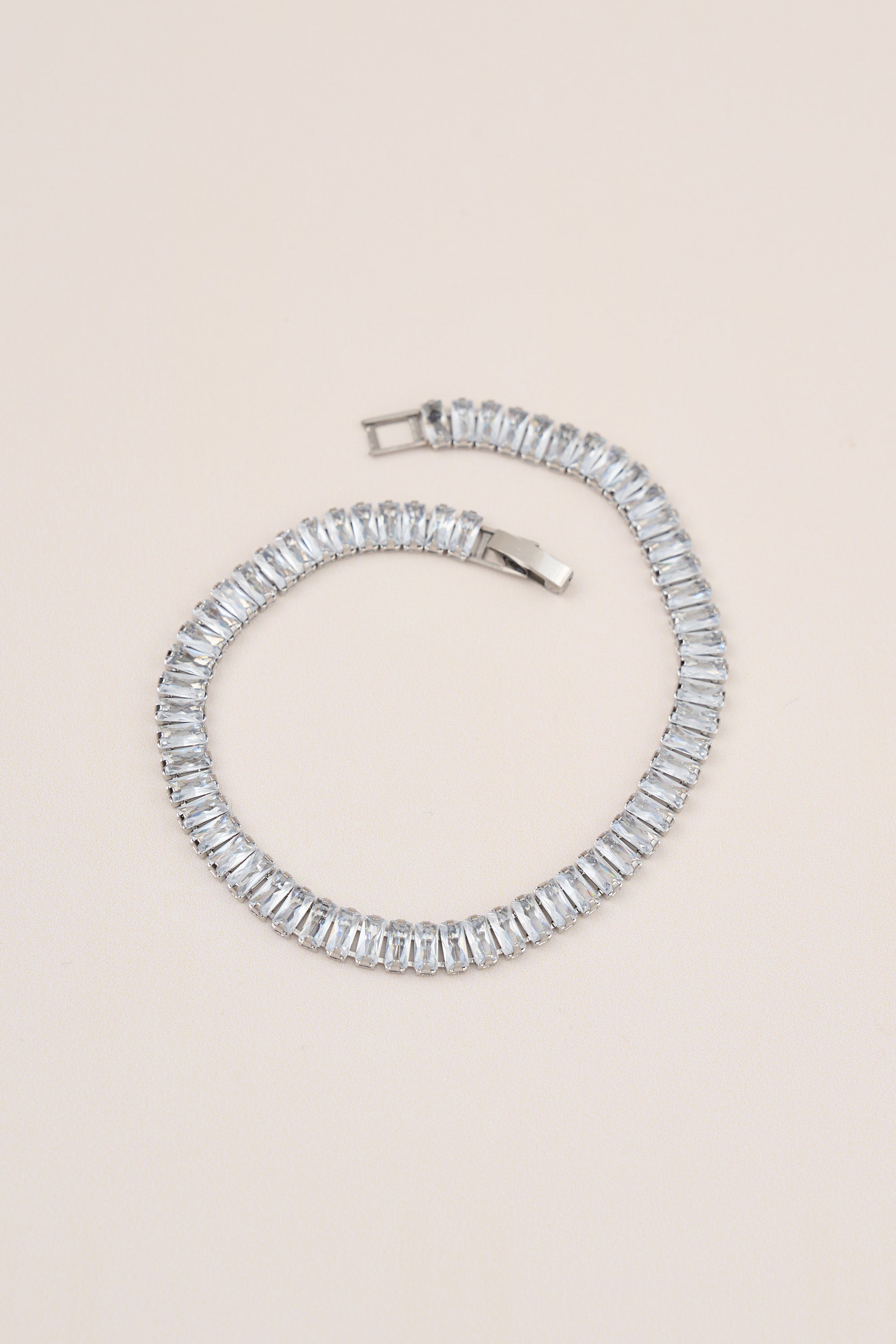 Steel Stone Bracelet