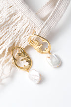 Altın Kaplama Mua Küpe