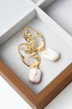 Altın Kaplama Mua Küpe