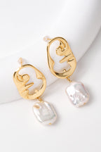 Altın Kaplama Mua Küpe