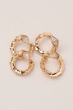 Xuping Yılan Küpe Rose