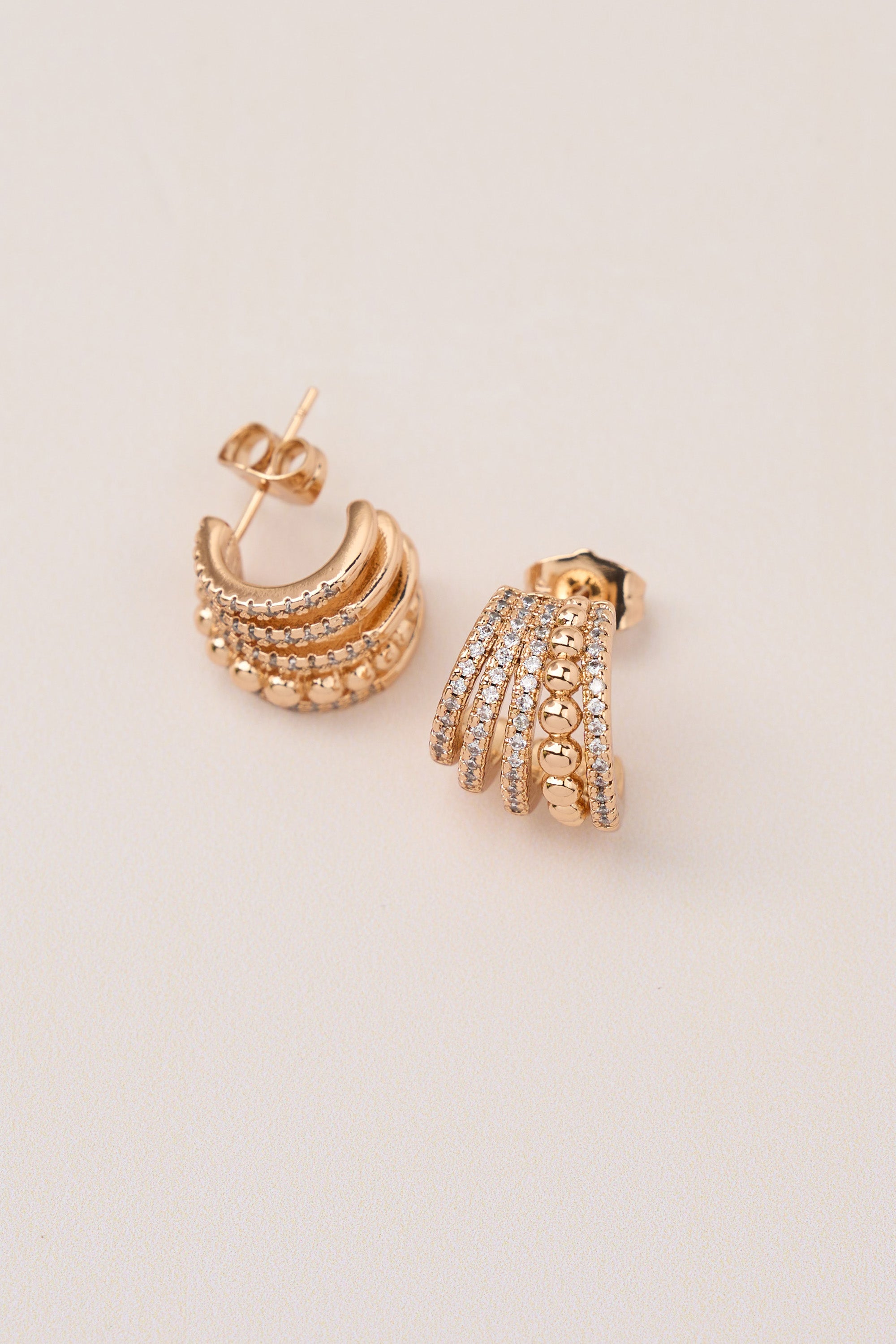 Xuping Row Stone Earrings