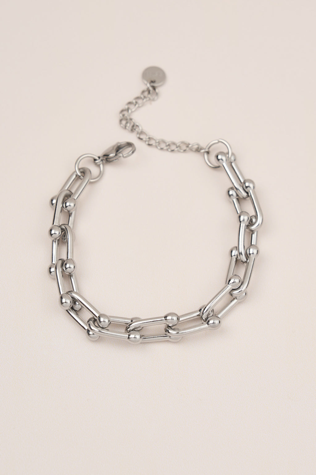 Çelik Zincir Model Bilkelik Silver