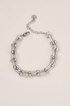 Çelik Zincir Model Bilkelik Silver