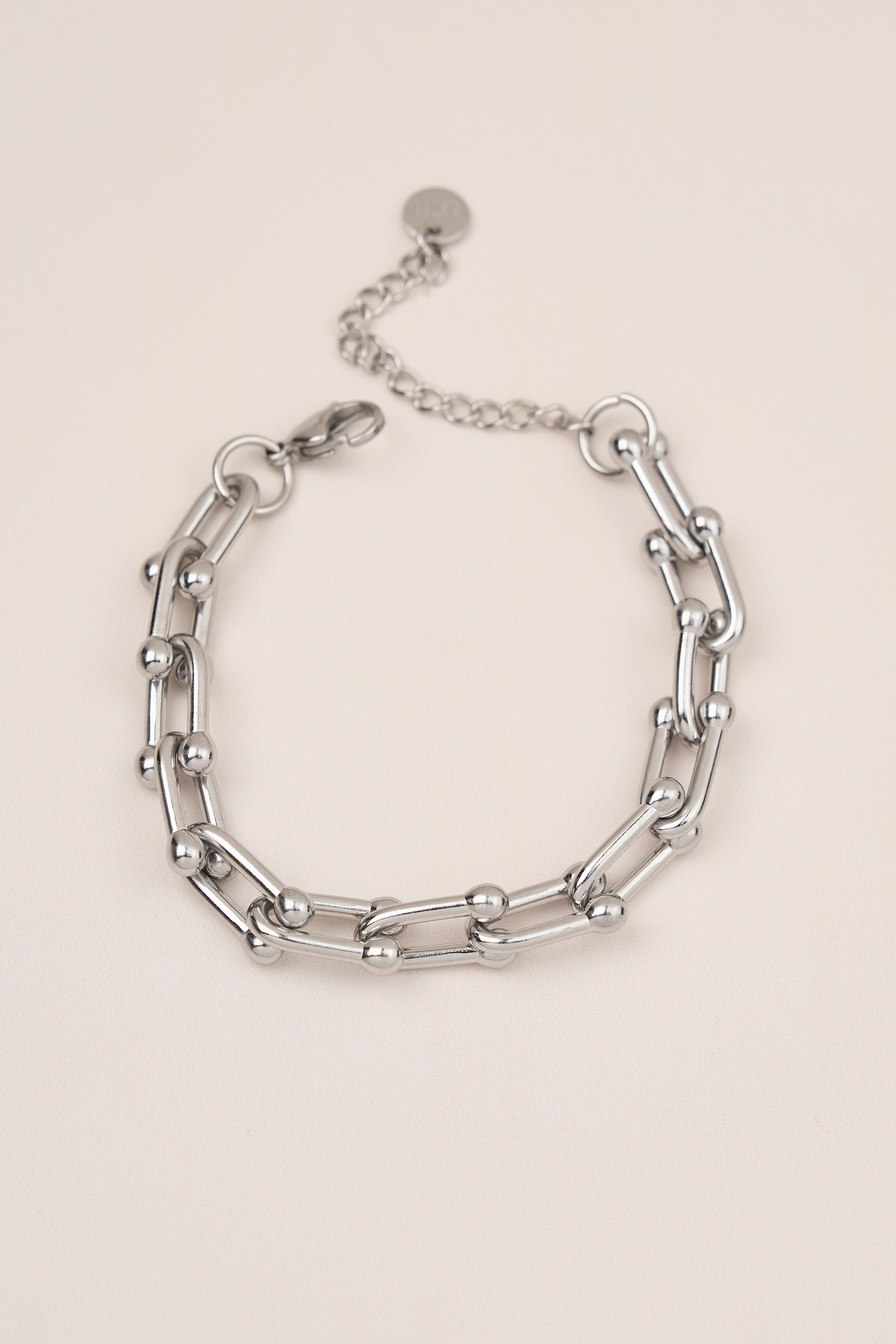 Çelik Zincir Model Bilkelik Silver