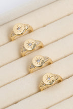 Serçe Parmak Felé Yüzük Gold