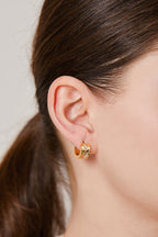 Çelik Balıksırtı Küpe