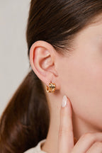 Çelik Balıksırtı Küpe