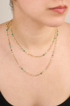 Altın Kaplama Hope Kolye