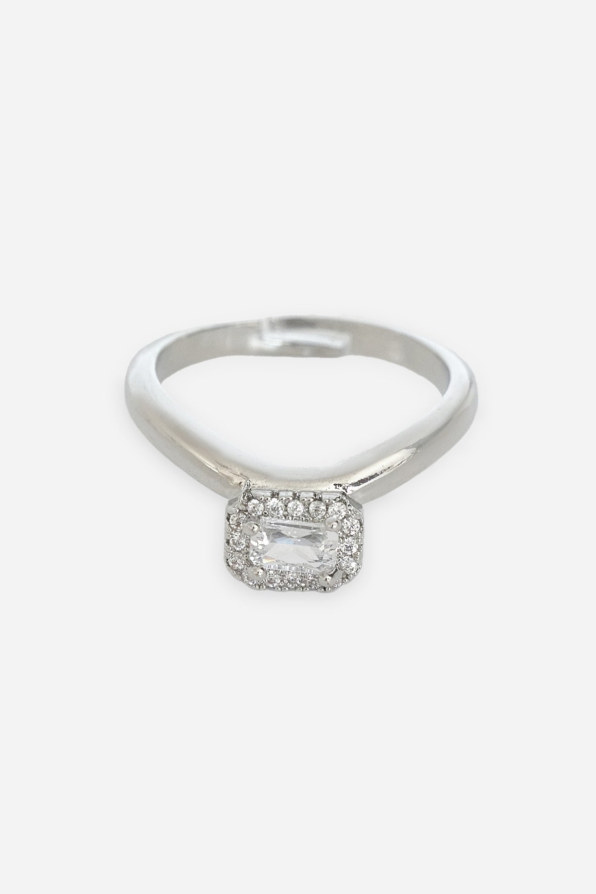 Vintage Taşlı Silver Yüzük