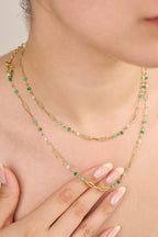 Altın Kaplama Hope Kolye