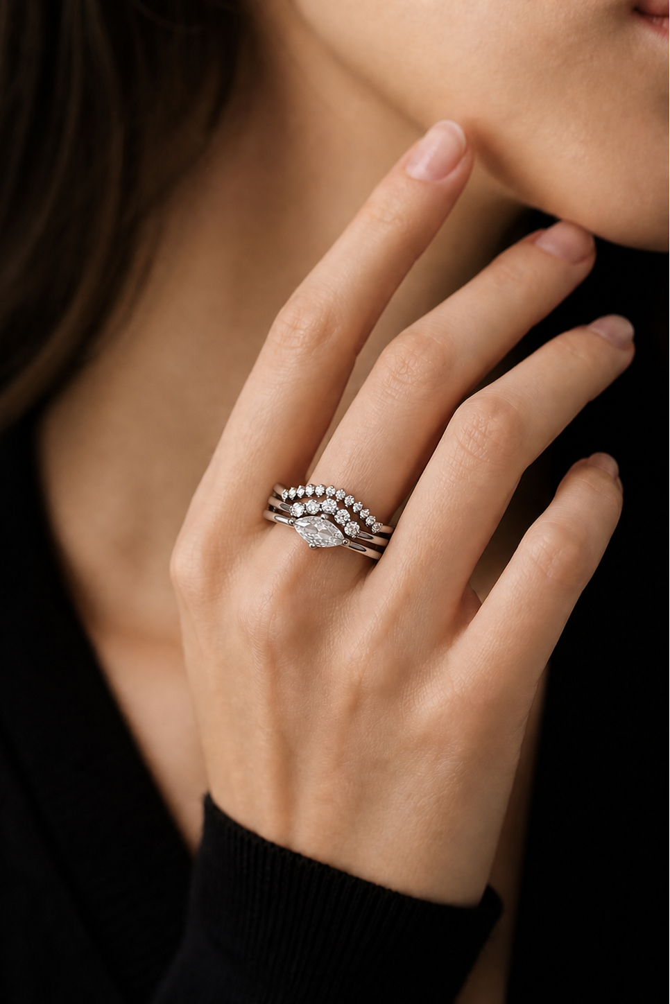 Crown Silver Yüzük