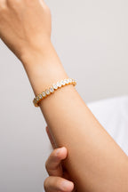 El Yapımı Altın Kaplama Charmé Bileklik