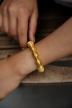 Altın Kaplama Caterpillar Bileklik