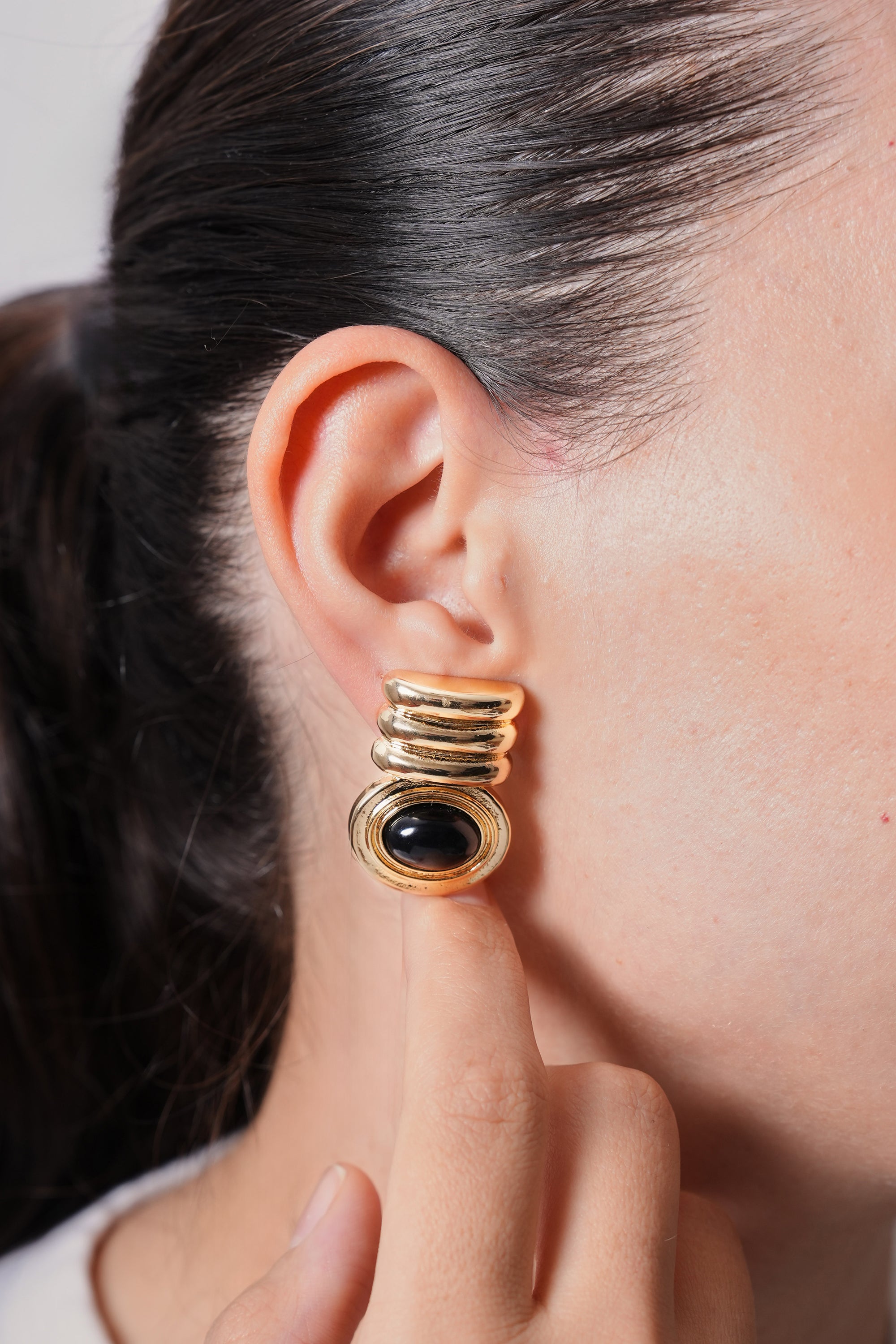 Özel Seri Zeréé Küpe Siyah