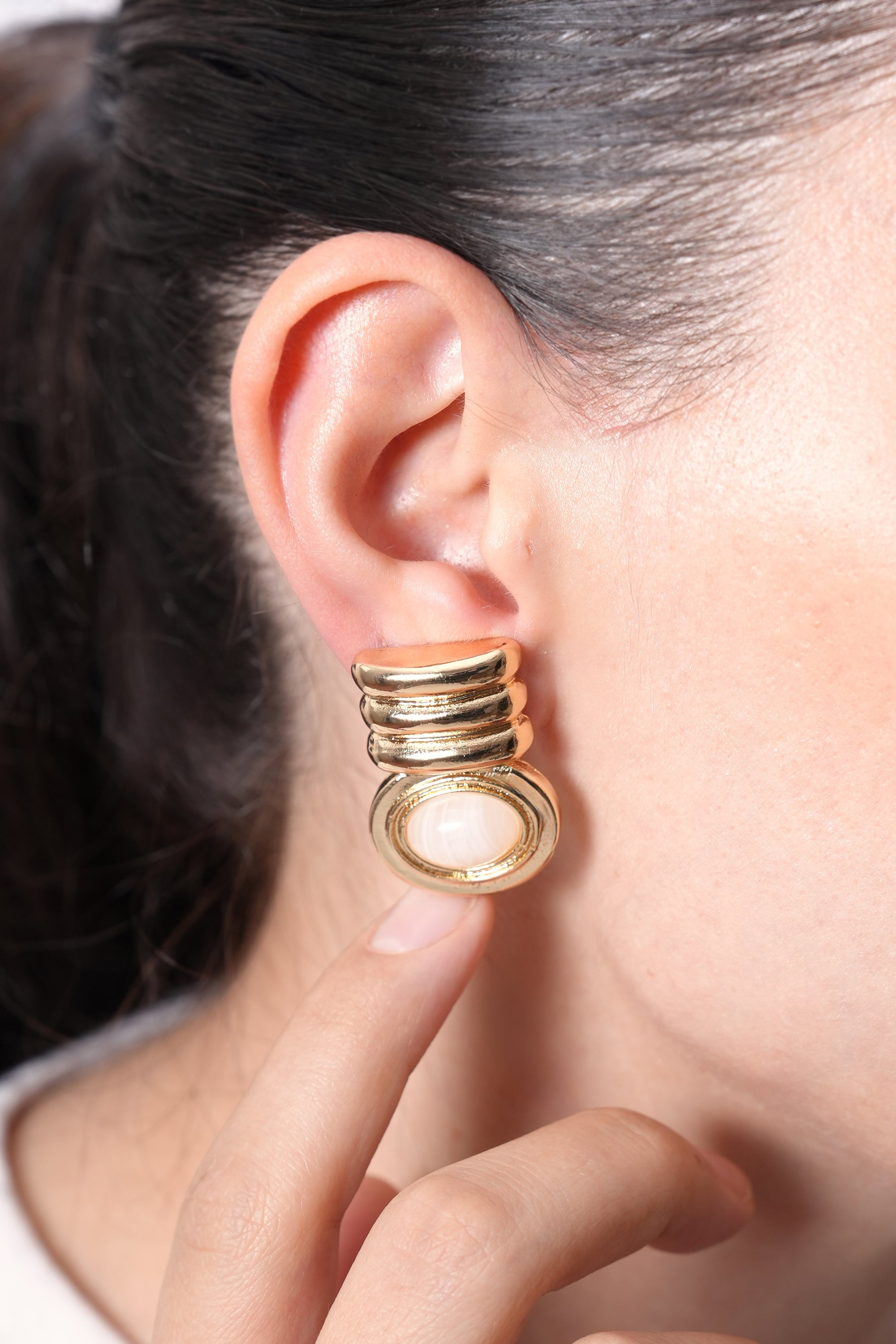 Özel Seri Zeréé Küpe Krem