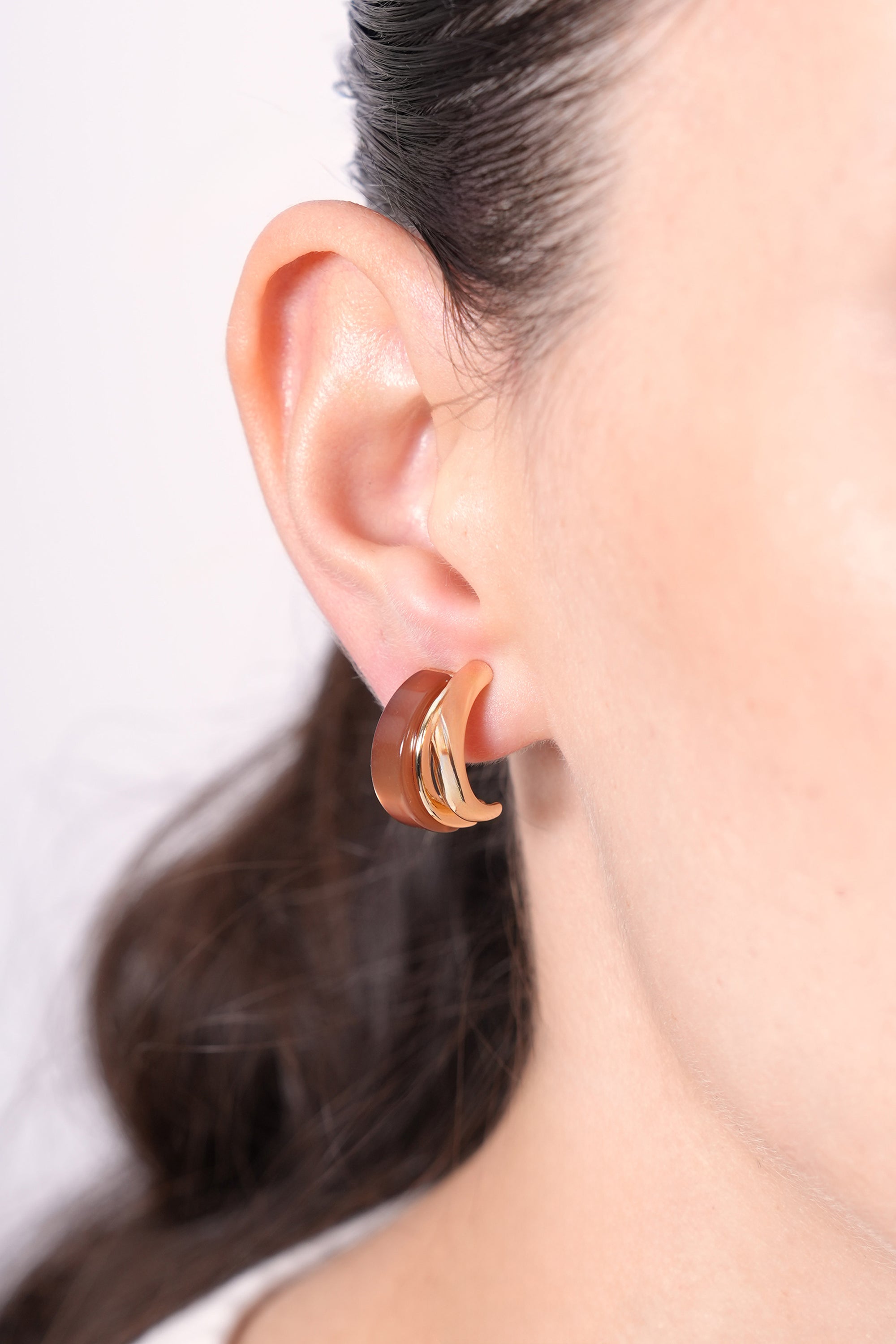 Özel Seri Treda Küpe (Uç Kısmı Gümüş)