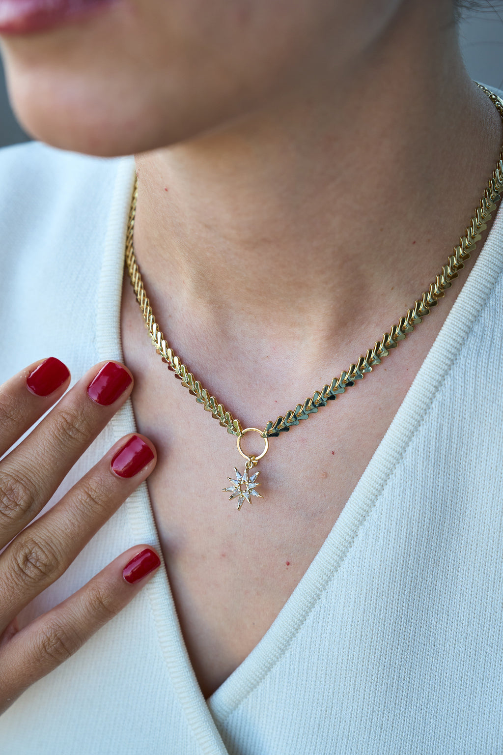 14K Glowy Zincir Kolye