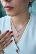 14K Star Glow Kolye