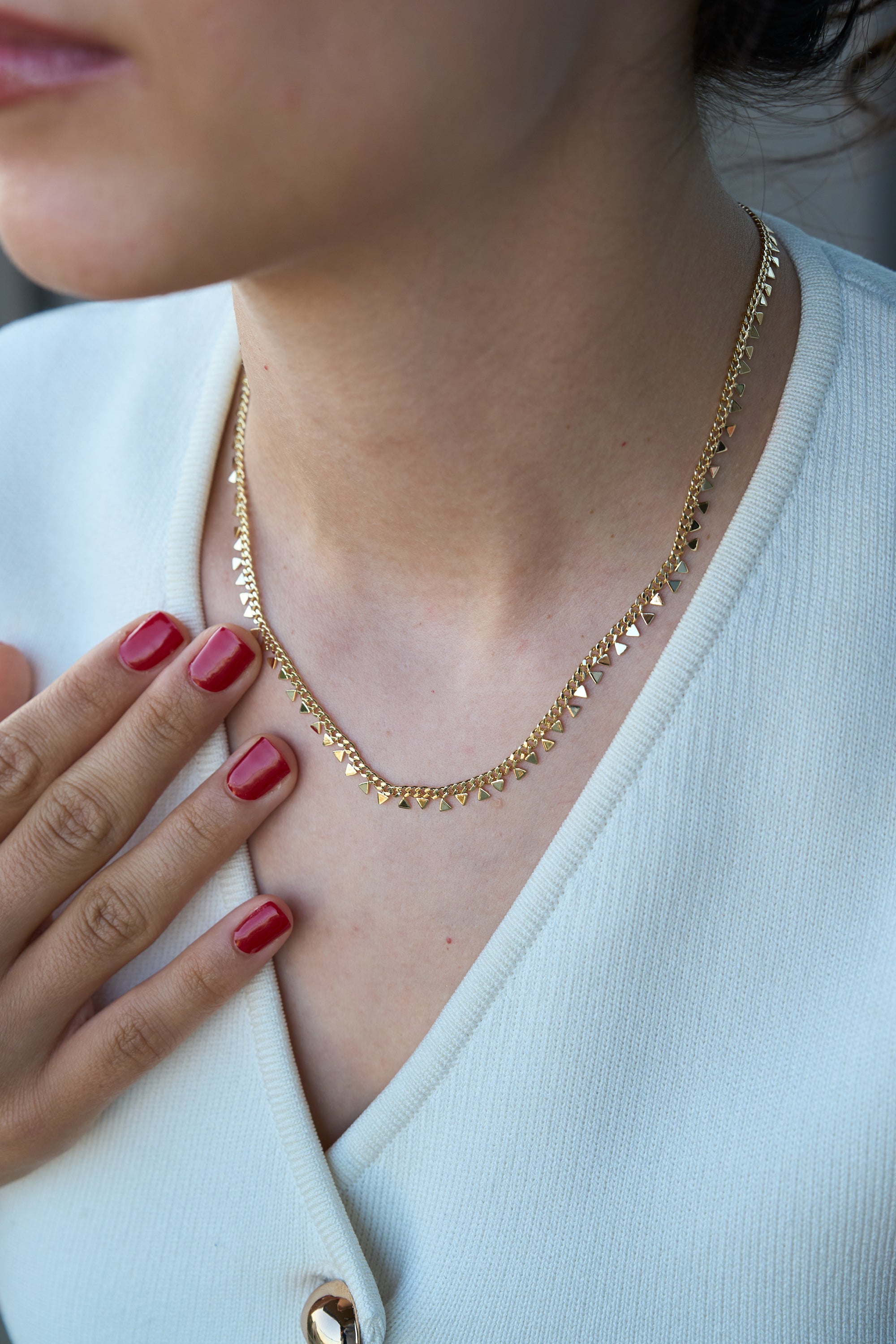 14K Zincir Kolye
