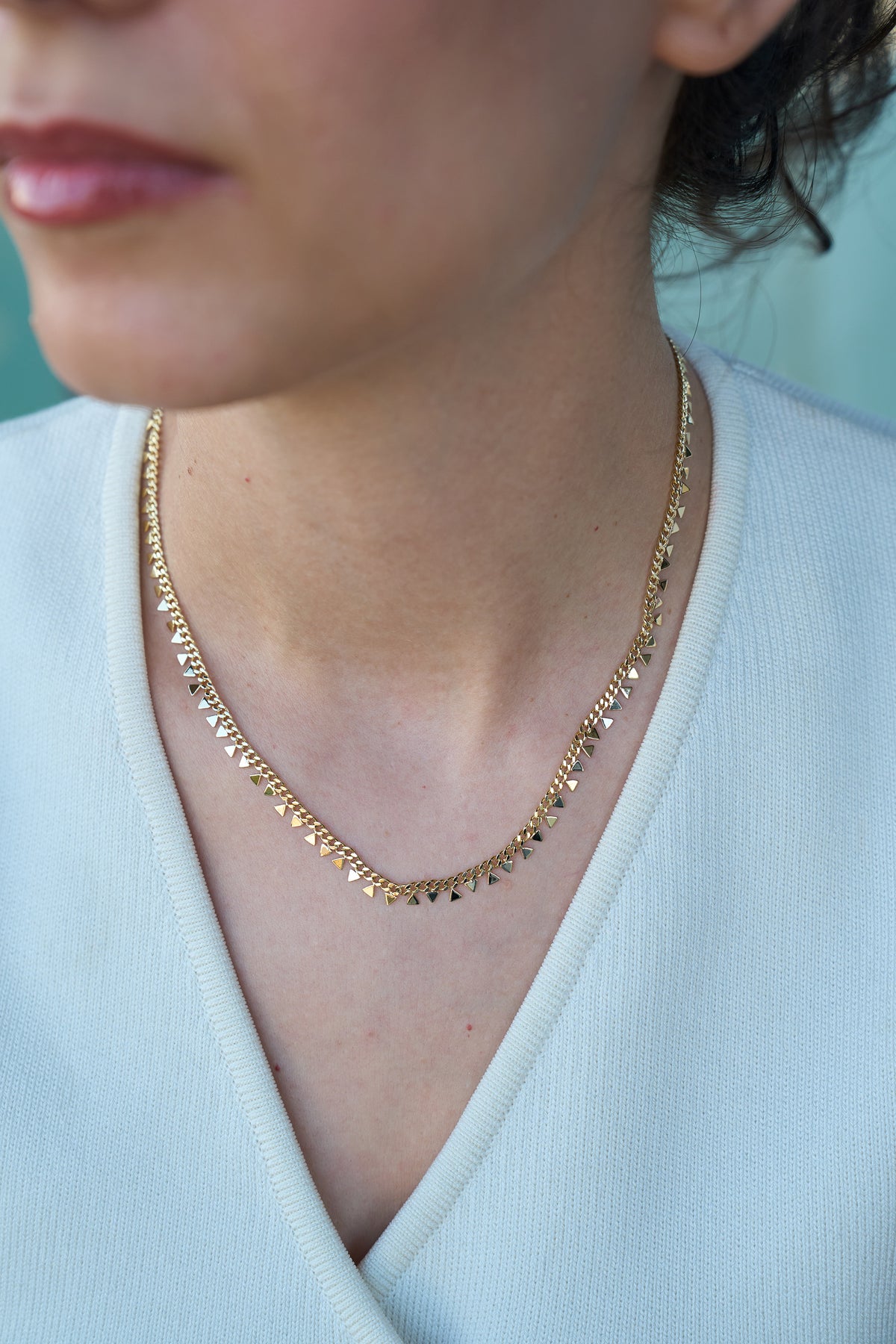 14K Zincir Kolye