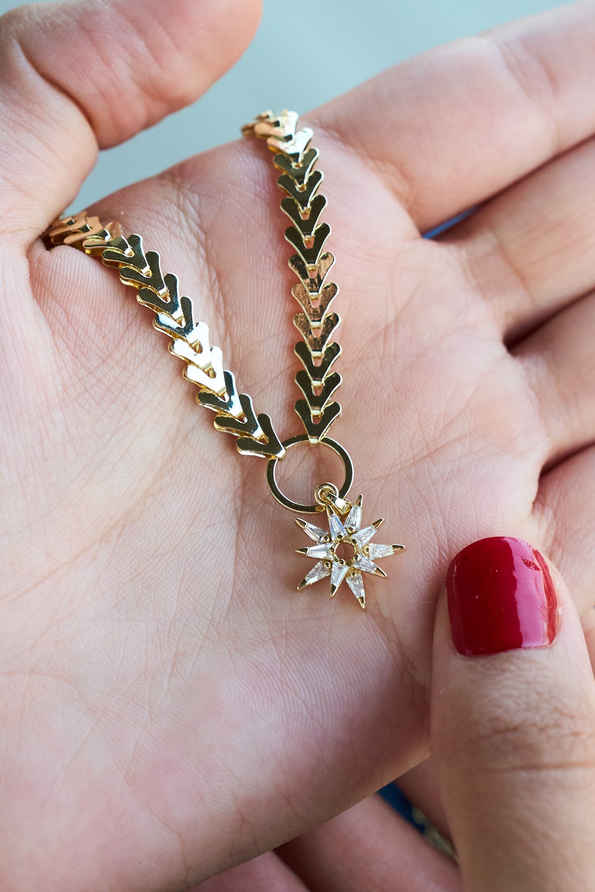 14K Glowy Zincir Kolye